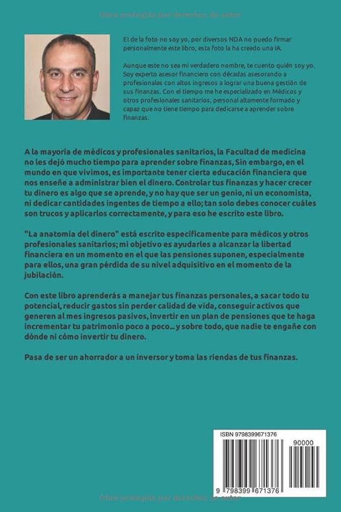 Contraportada de «La Anatomía del Dinero»