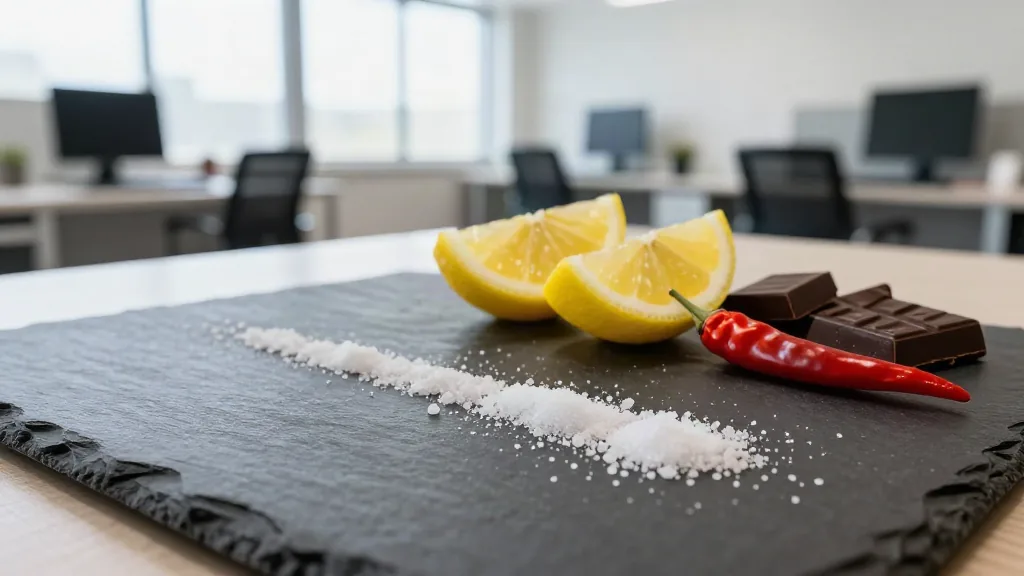 El gusto y sabor de los alimentos