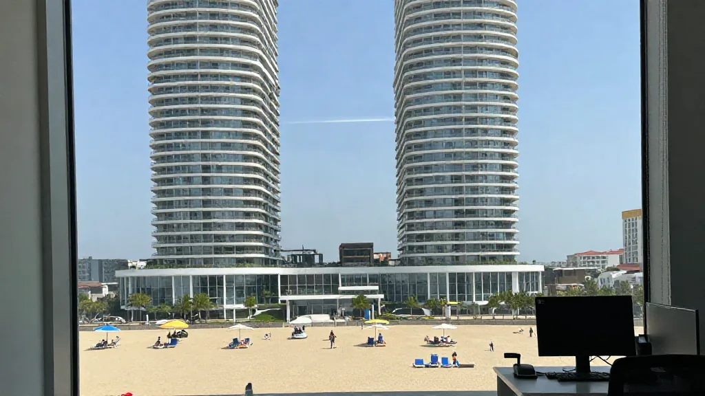 Beach towers