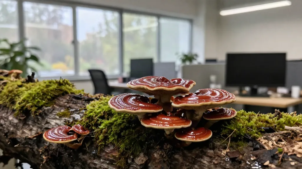La seta Lingzhi (Reishi)