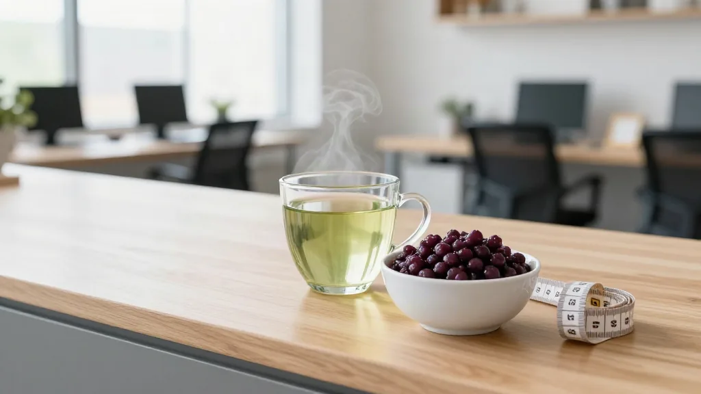 Te verde y Acai berries para adelgazar