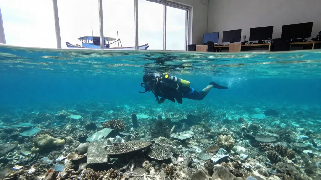 La mejor zona de buceo Filipina, destruida!