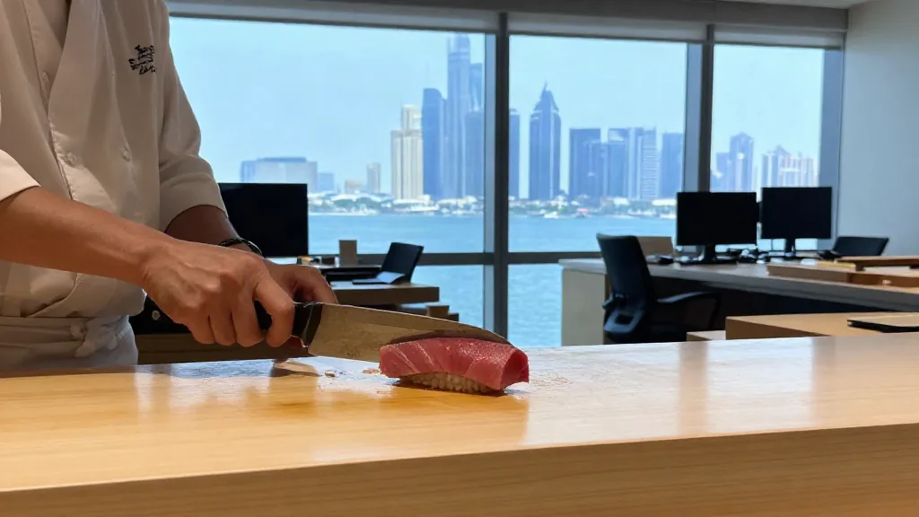 Sushi en Abu Dhabi