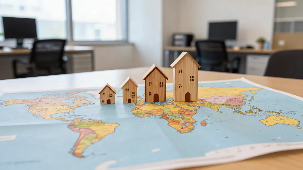 ¿En qué países sube/baja más la vivienda?
